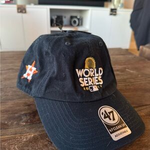 Houston Astros World Series 47 Brand Navy Blue World Series Cap NWT